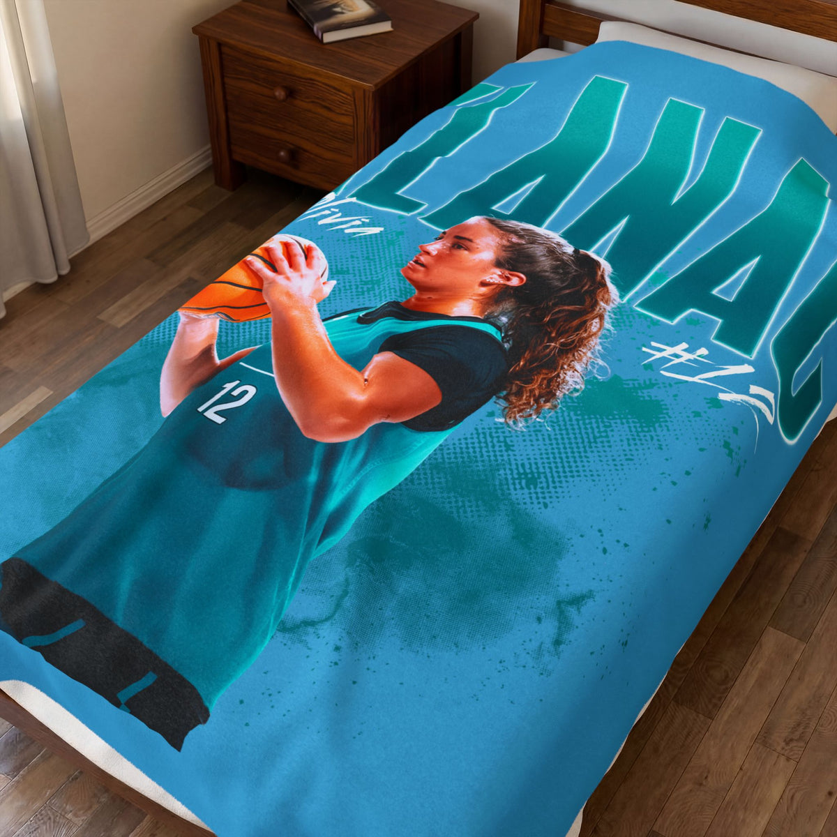 Olivia Klanac 60"-80" Plush Blanket