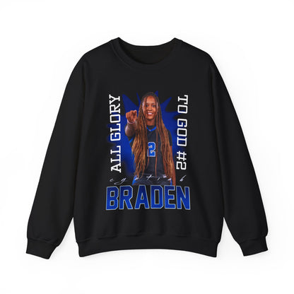 Cyntiah Braden Featured Quote Crewneck Sweatshirt