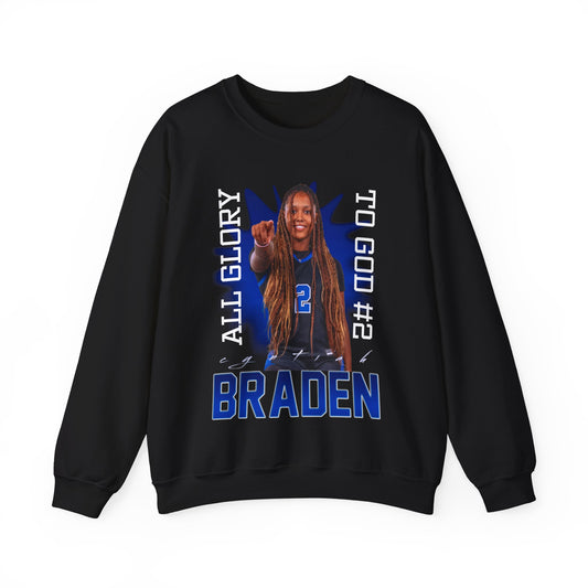 Cyntiah Braden Featured Quote Crewneck Sweatshirt