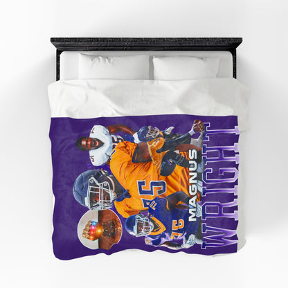 Magnus Wright 60"-80" Plush Blanket