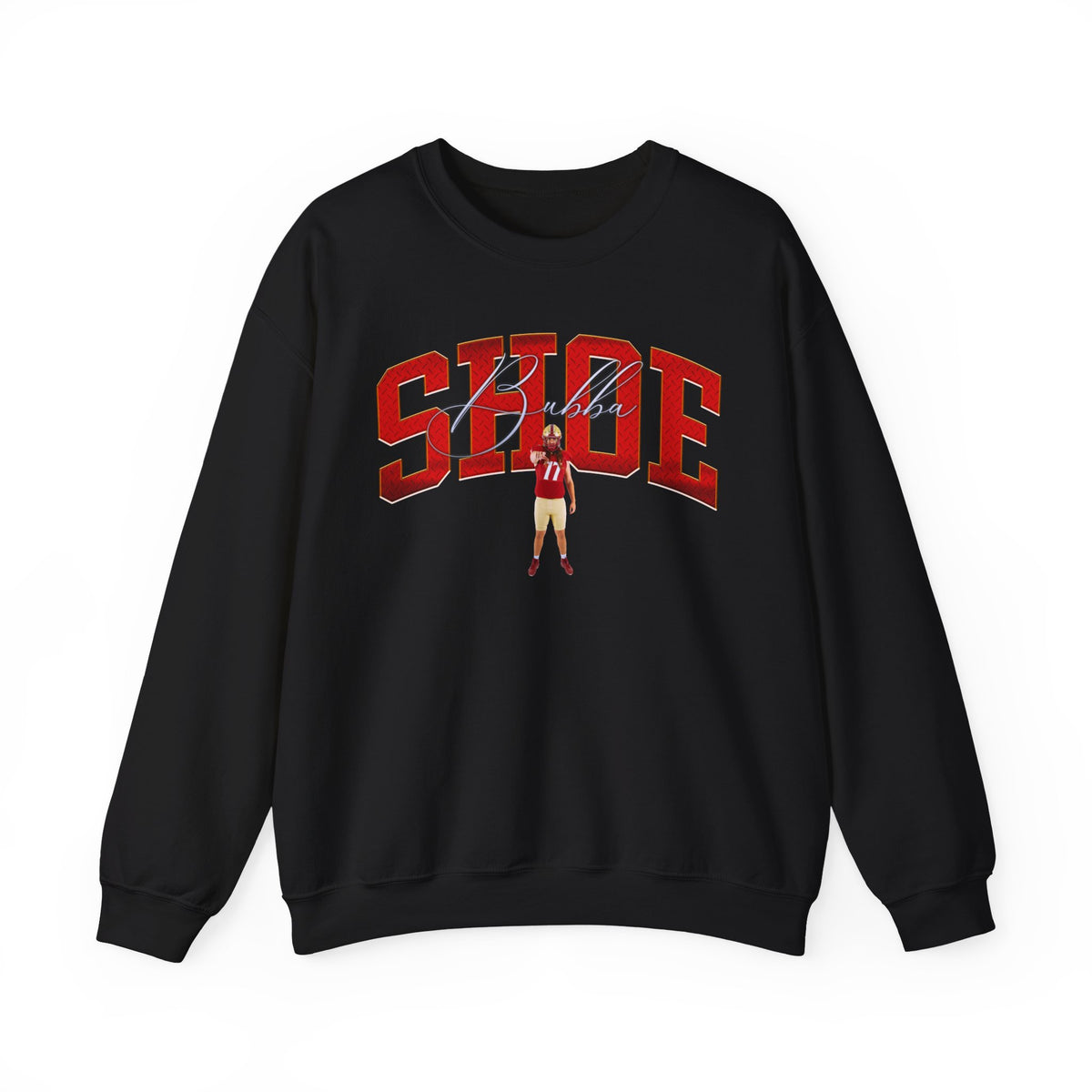 Bubba Shoe Curved Combo Colored Crewneck Sweatshirt