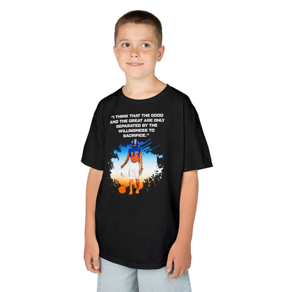 Xzavier Wright Featured Quote Kids Tee