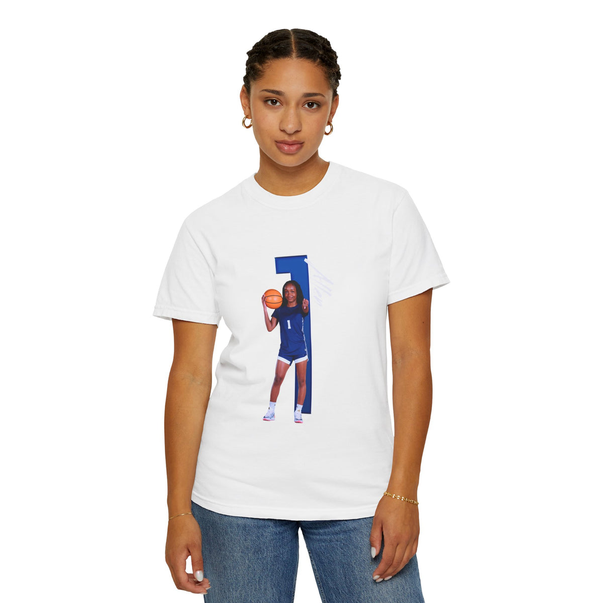 Angel Allen Player Icon Number Premium Tee