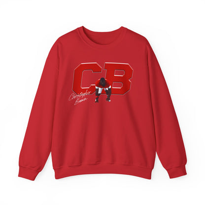 Christopher Brown Big Initials Crewneck Sweatshirt