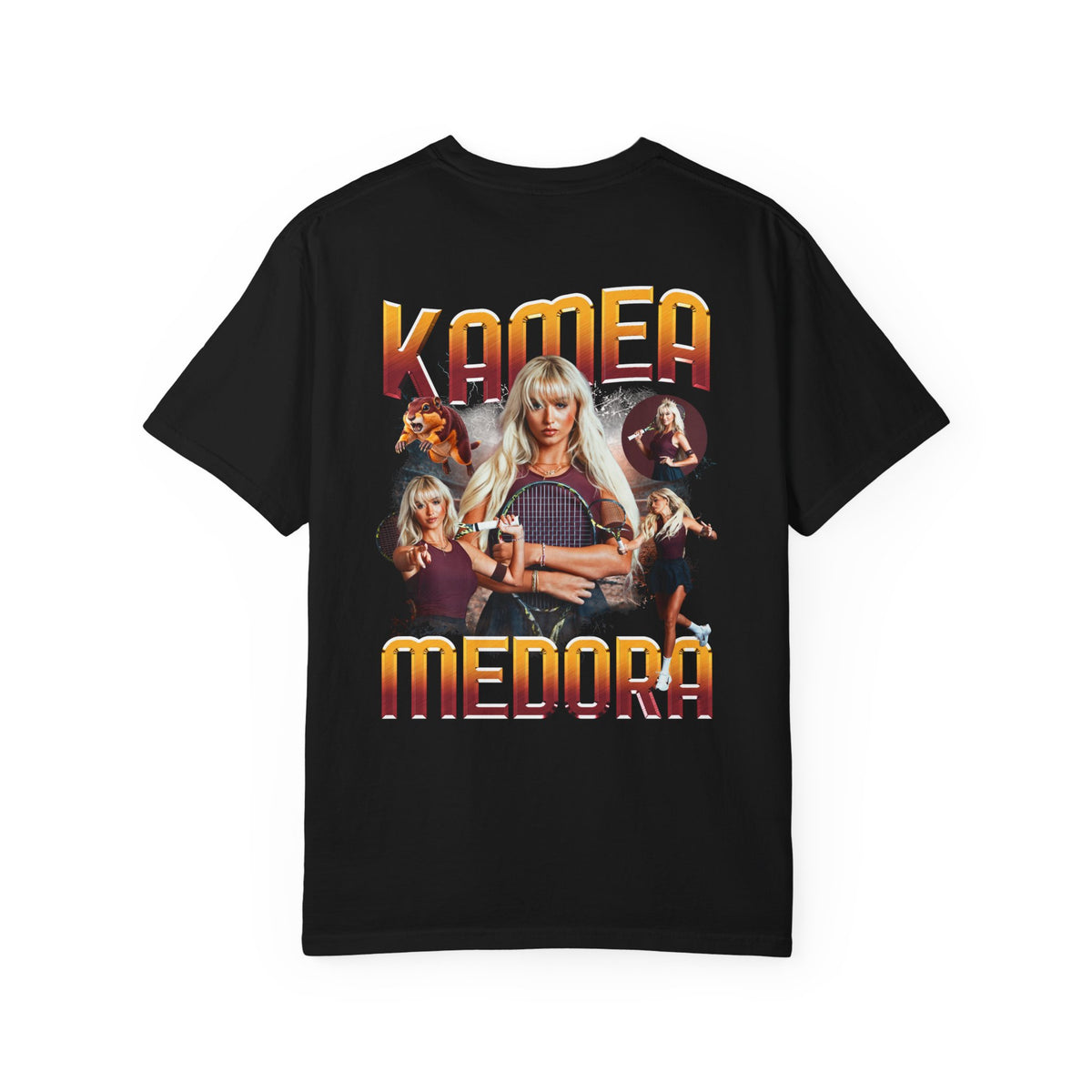 Kamea Medora Logo Front & Back Premium Tee
