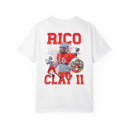 Rico Clay II Logo Front & Back Premium Tee