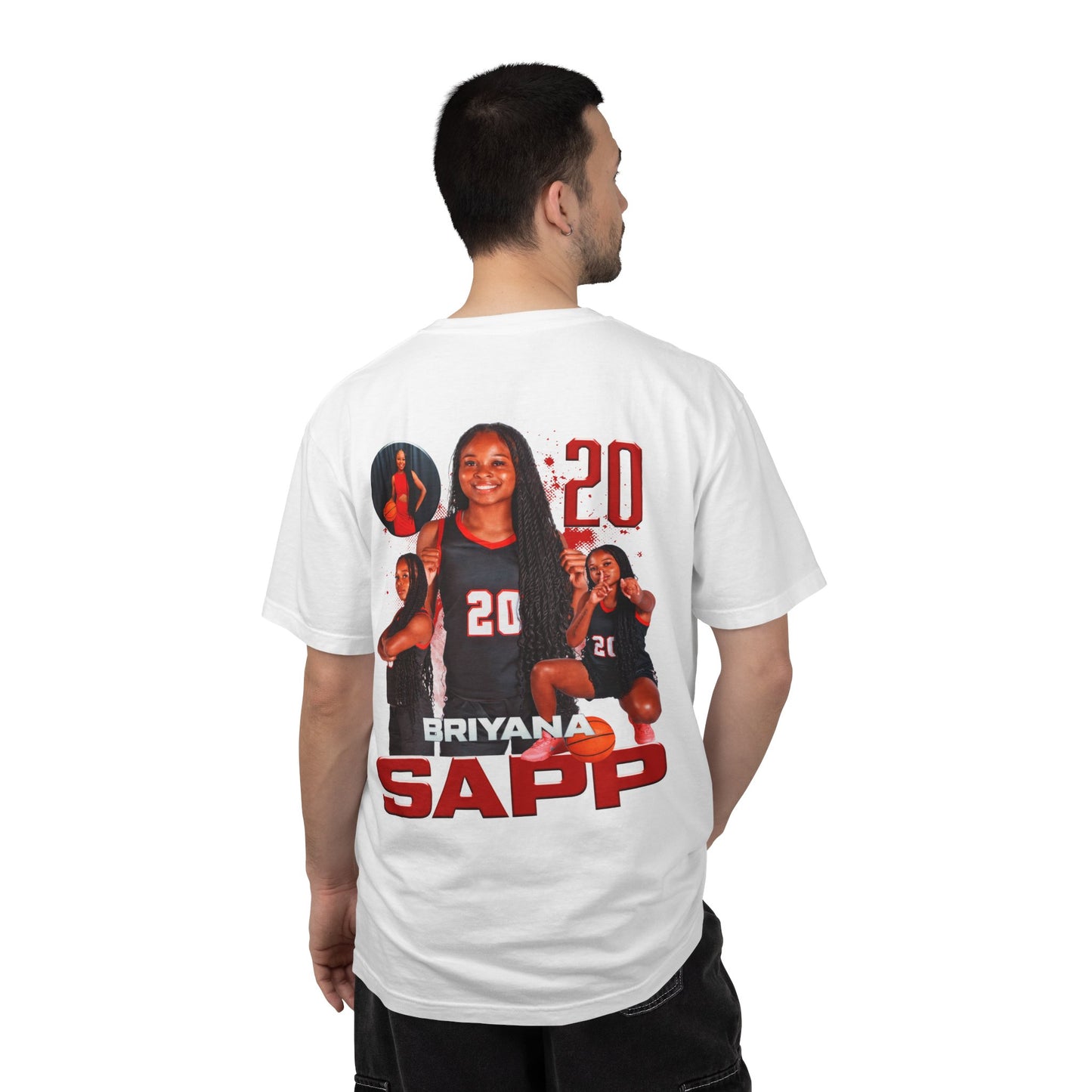 Briyana Sapp Logo Front & Back Premium Tee