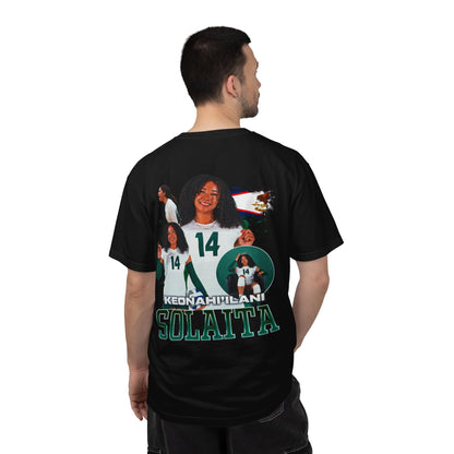 Keonahi'Ilani Solaita Logo Front & Back Premium Tee