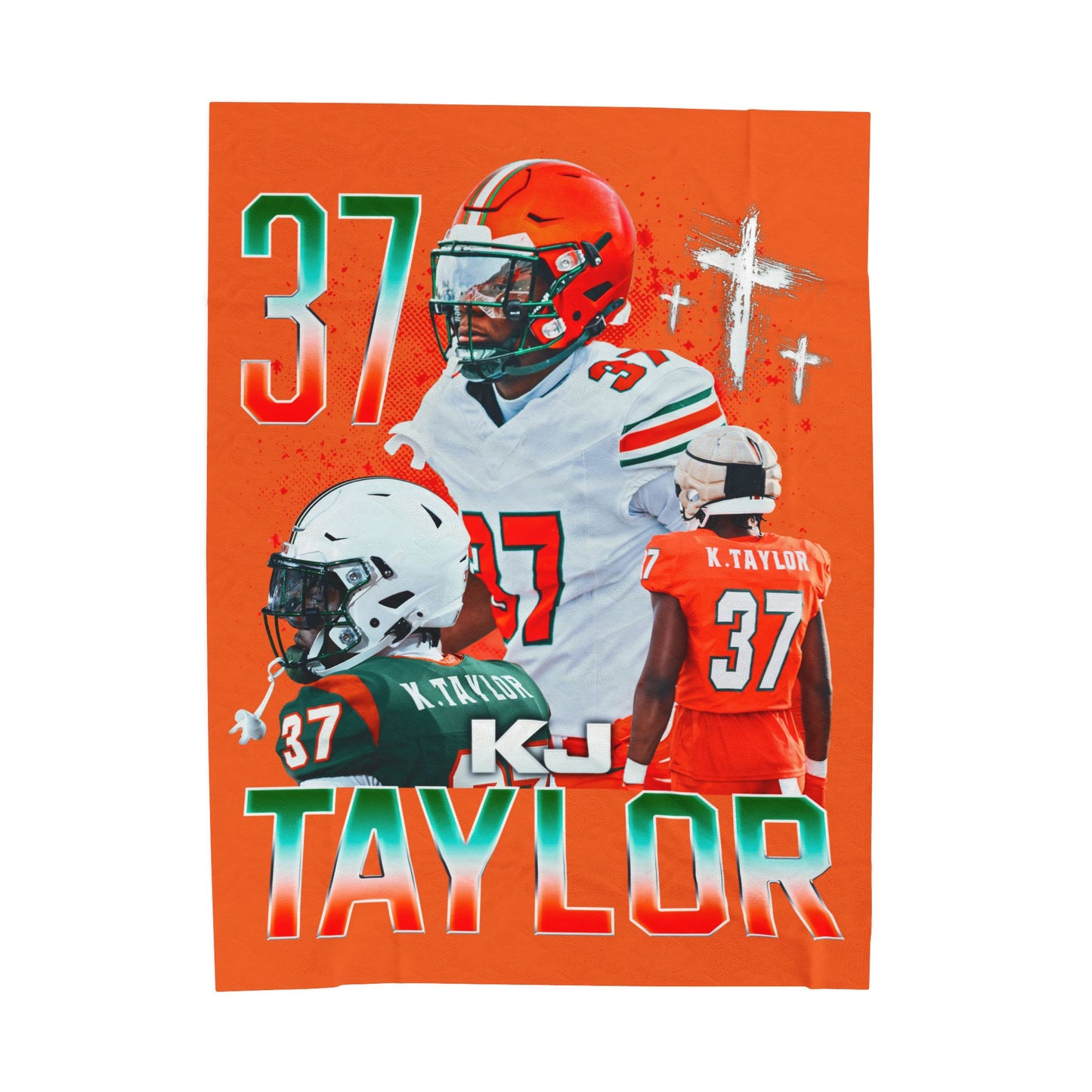Kj Taylor 60"-80" Plush Blanket