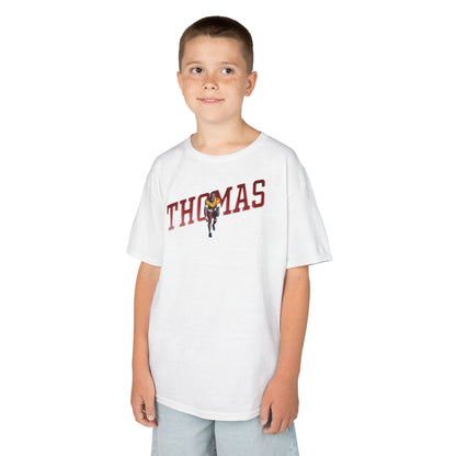TJ Thomas Cursive Combo Kids Tee
