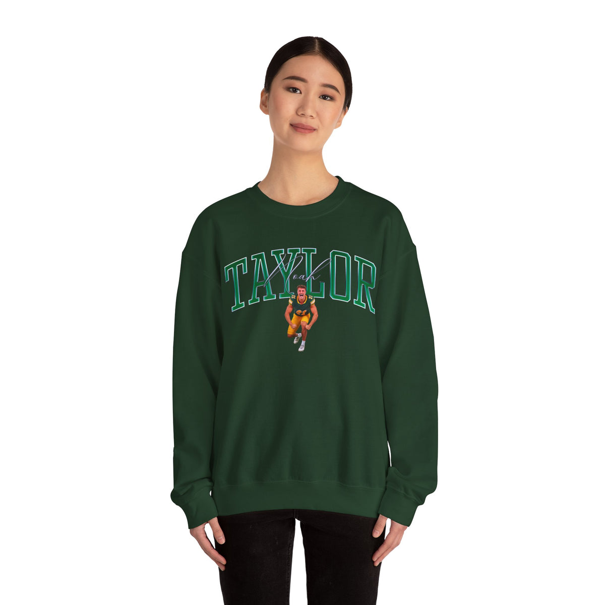 Noah Taylor Big Last Name Crewneck Sweatshirt