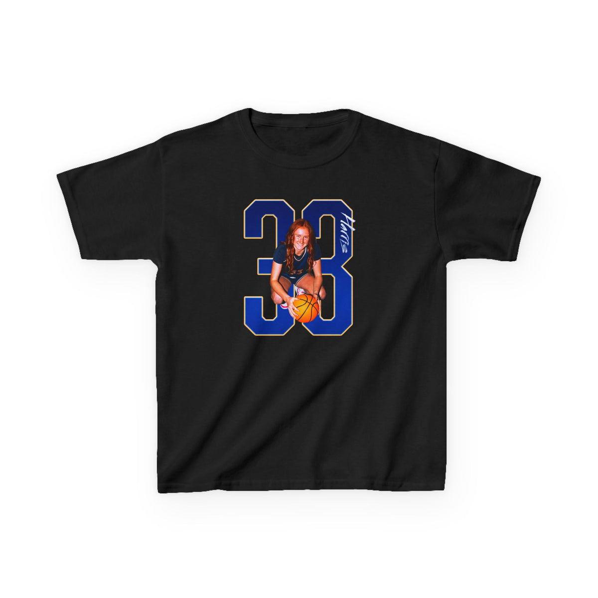 Addison Harris Player Icon Number Kids Tee
