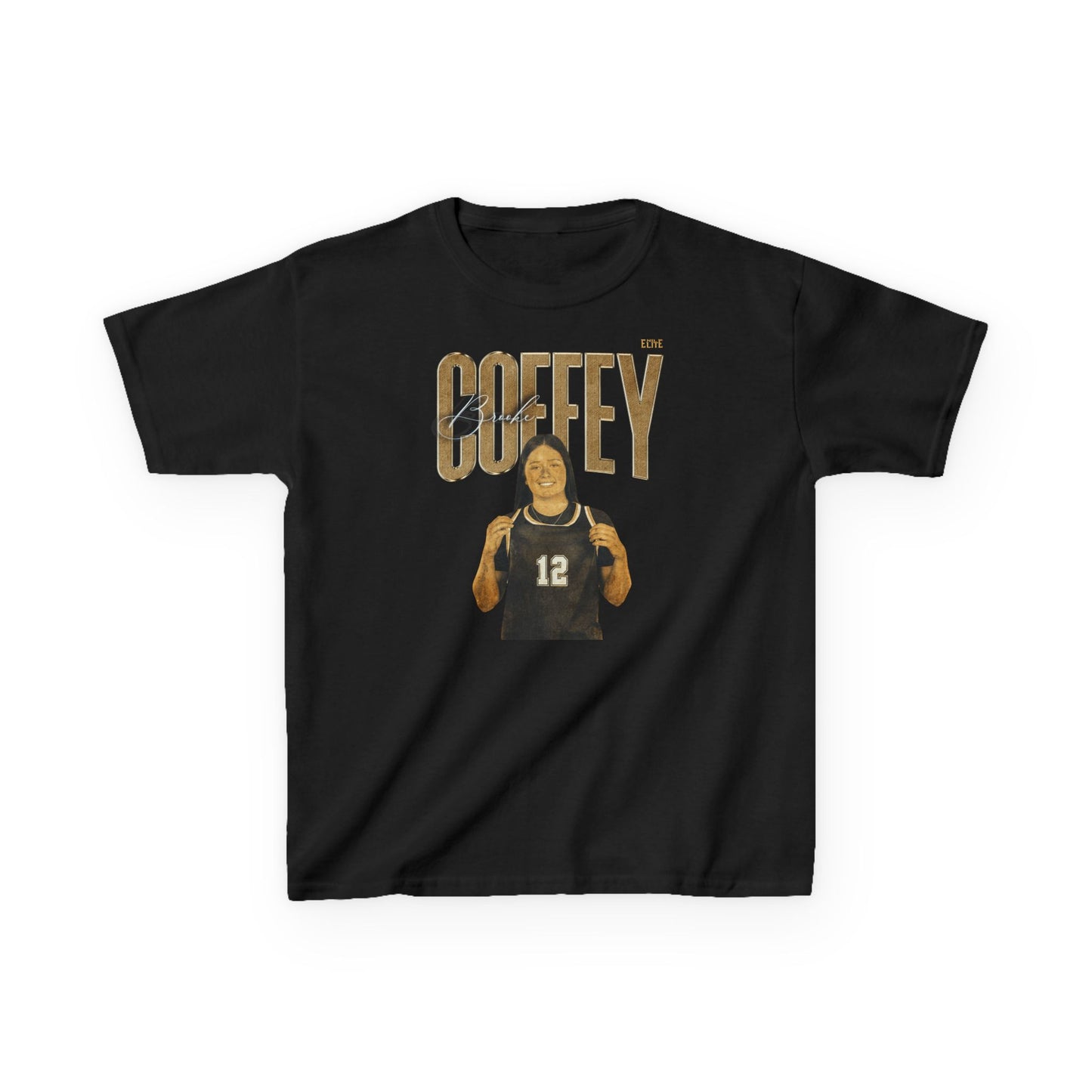 Brooke Coffey Faded Glory Kids Tee