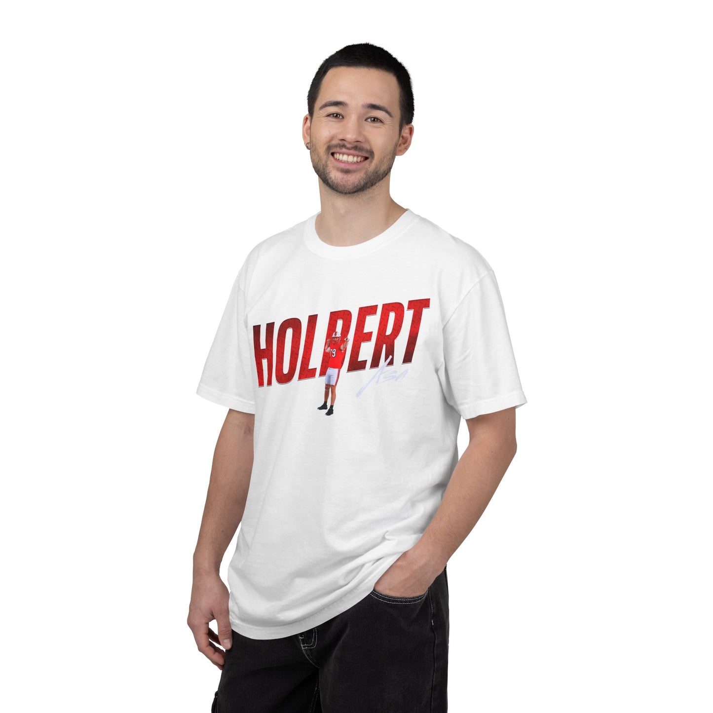 Asa Holbert Cursive Combo Colored Premium Tee