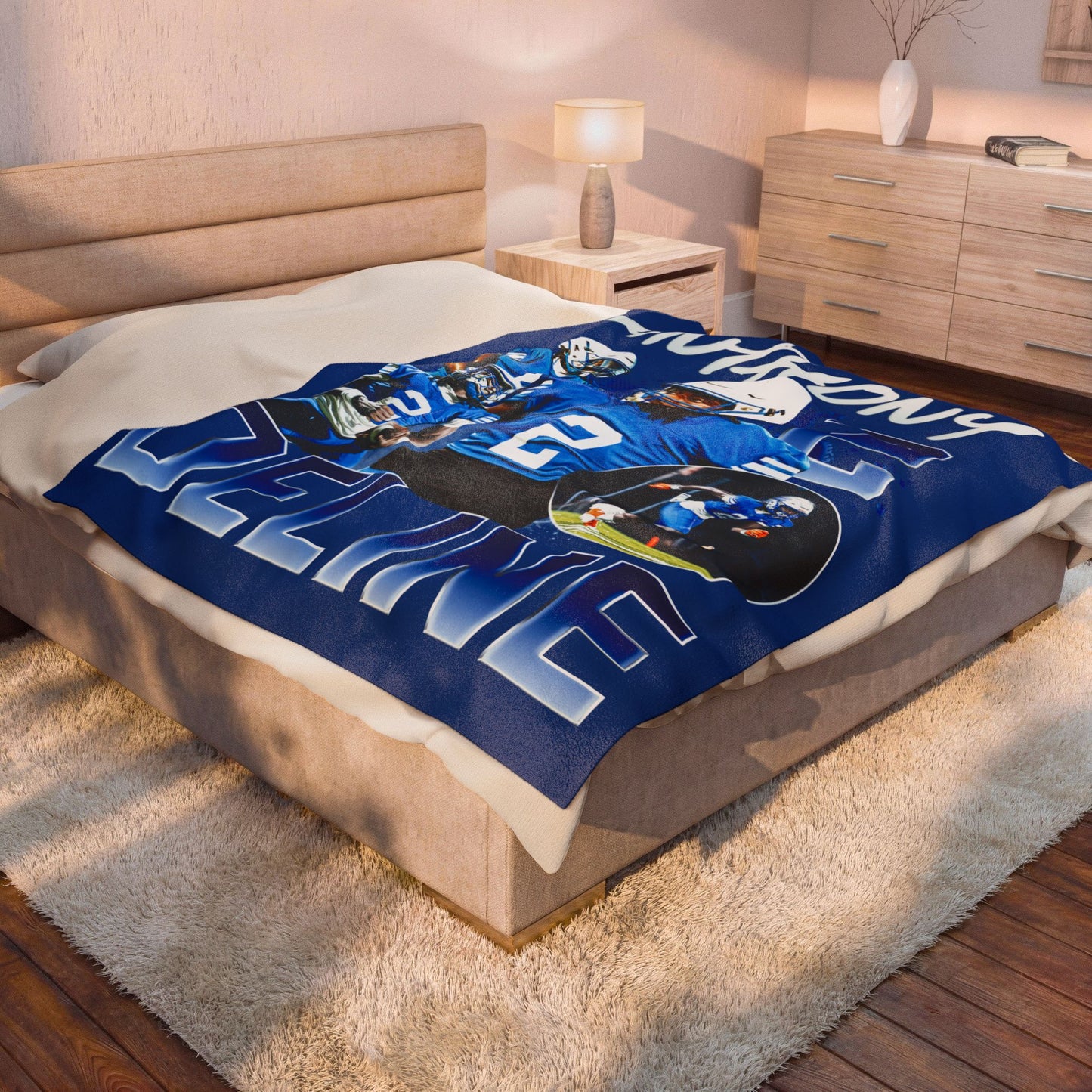 Anthony Deline 60"-80" Plush Blanket