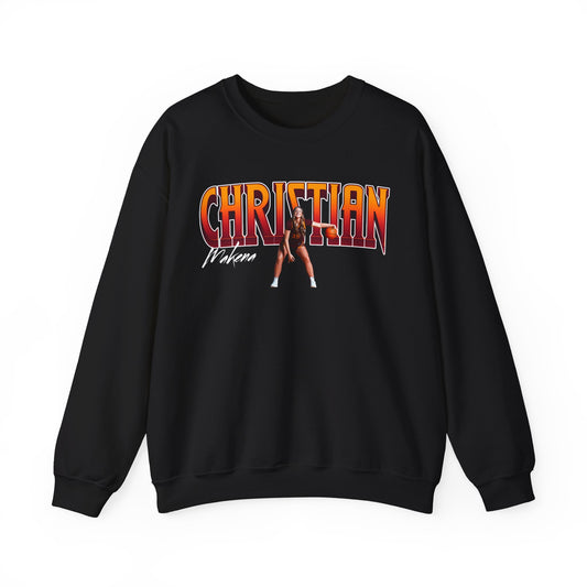 Makena Christian Big Last Name Crewneck Sweatshirt