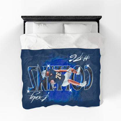Brady Collins 60"-80" Plush Blanket