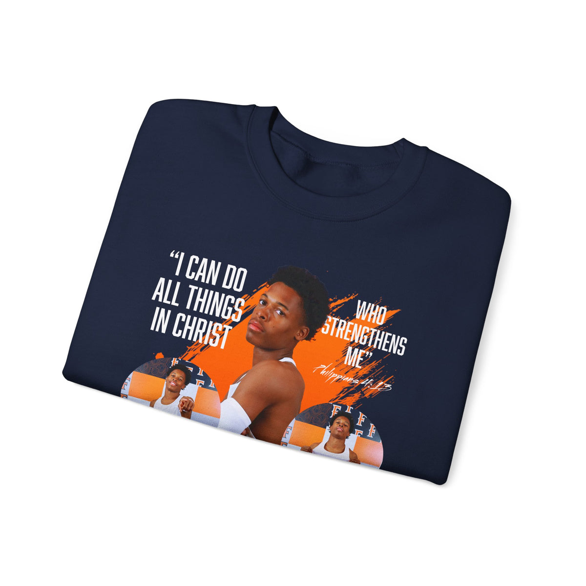 Jordan Spencer Featured Quote Crewneck Sweatshirt