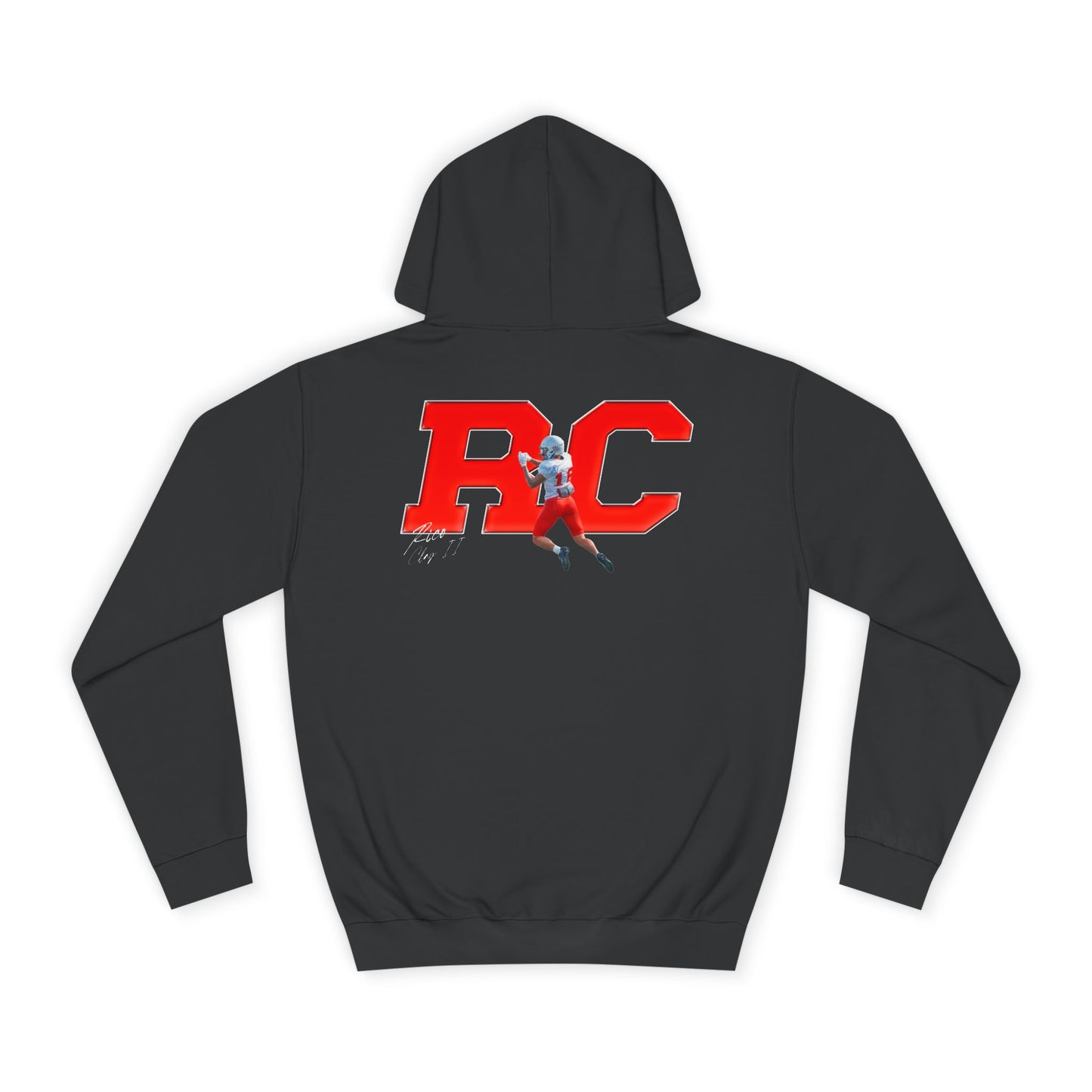 Rico Clay II Big Initials Colored Premium Hoodie