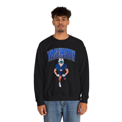 Bryce Washington Curved Combo Colored Crewneck Sweatshirt