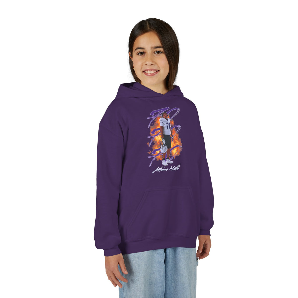 Antonio Heath Kids Hoodie