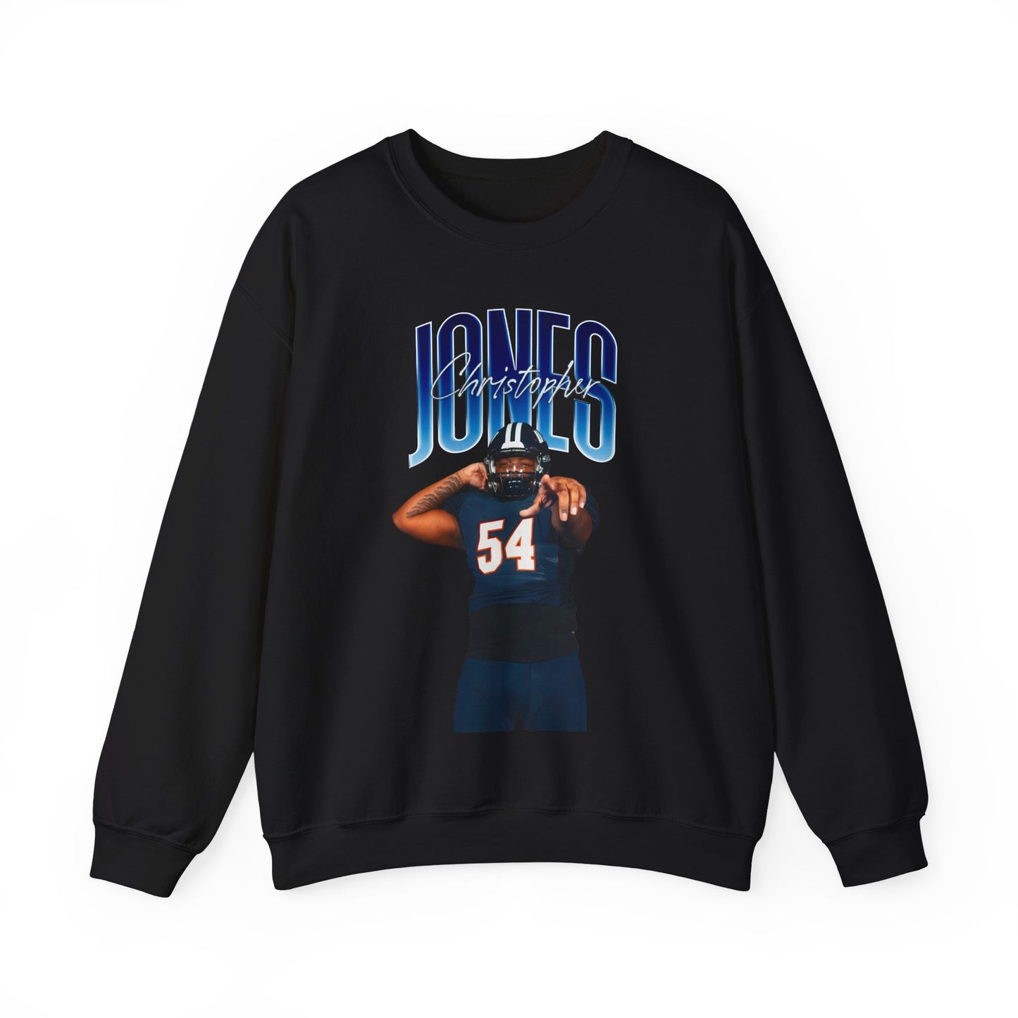 Christopher Jones Curved Combo Colored Crewneck Sweatshirt