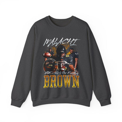 Malachi Brown Crewneck Sweatshirt
