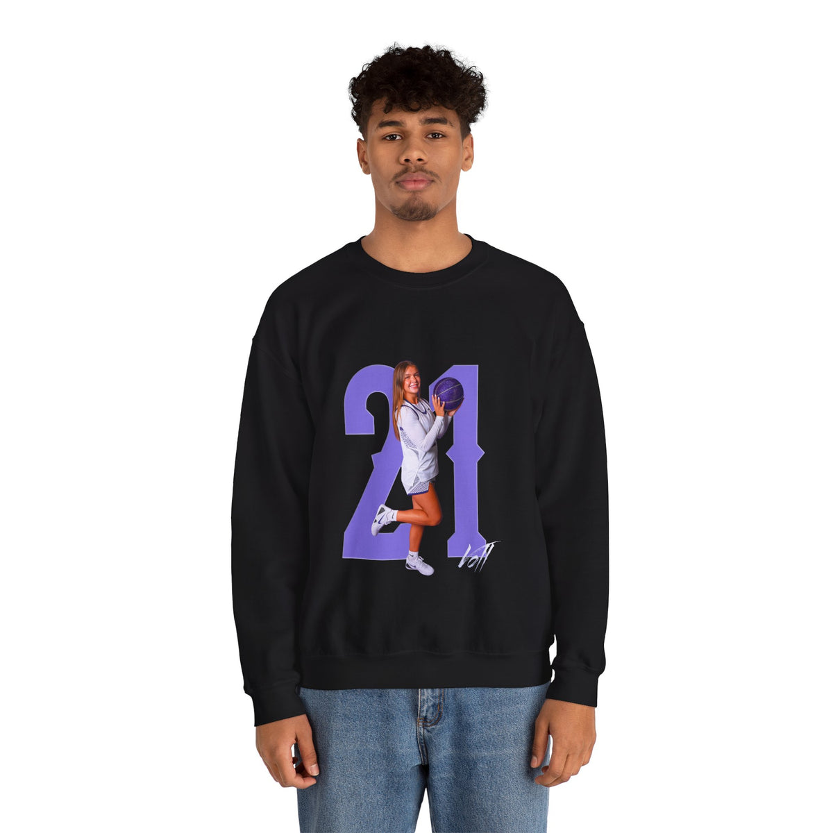 Samantha Voll Player Icon Number Crewneck Sweatshirt