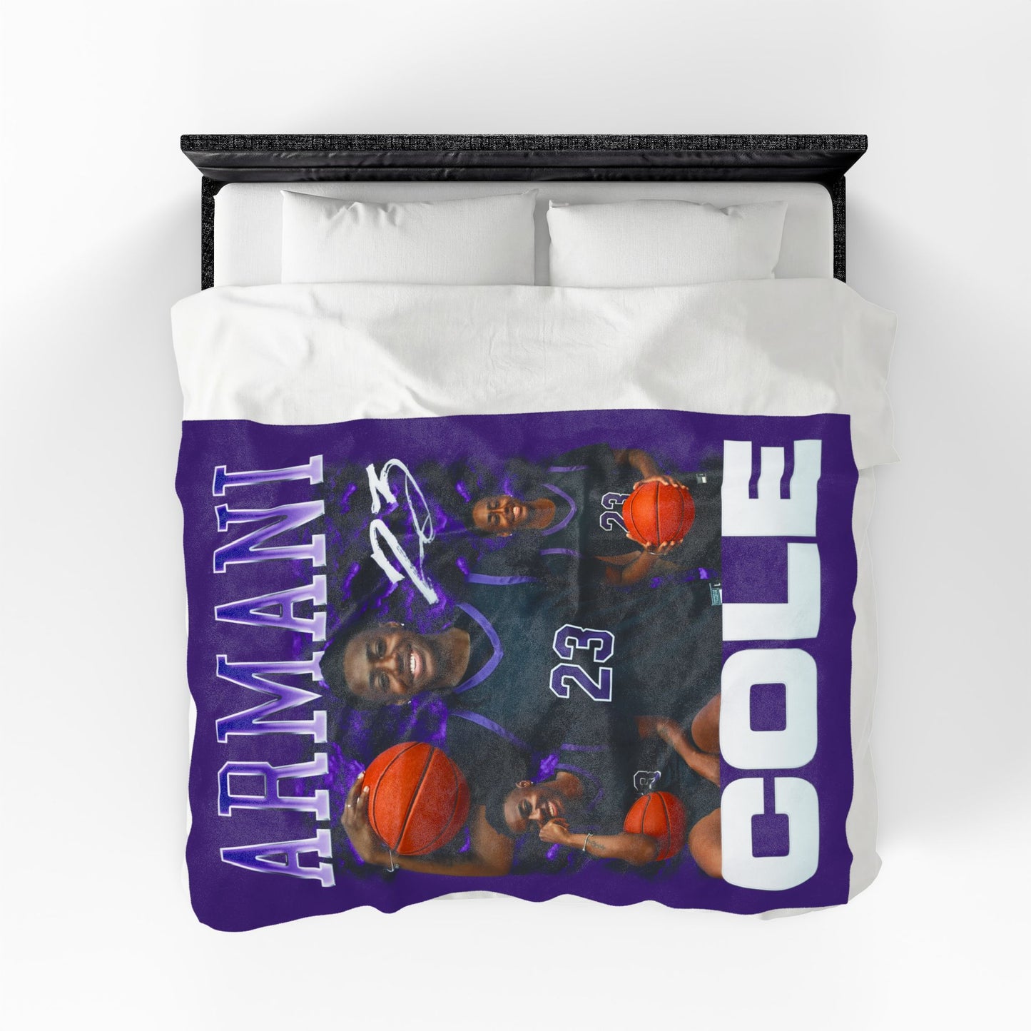 Armani Cole 60"-80" Plush Blanket
