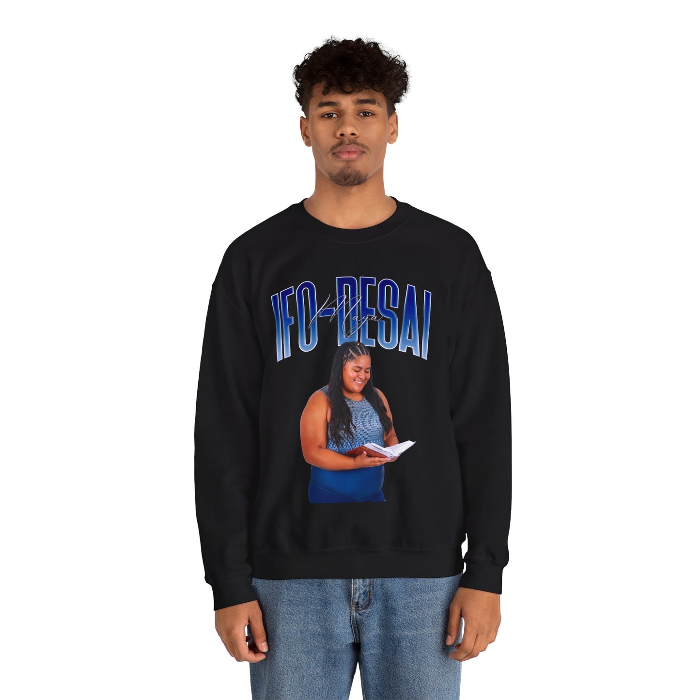 Maya Ifo Desi Athlete Glory Crewneck Sweatshirt