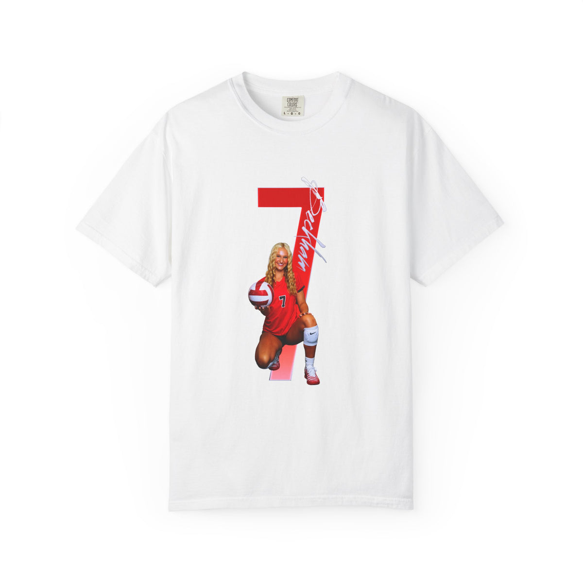 Julie Beckham Player Icon Number Premium Tee