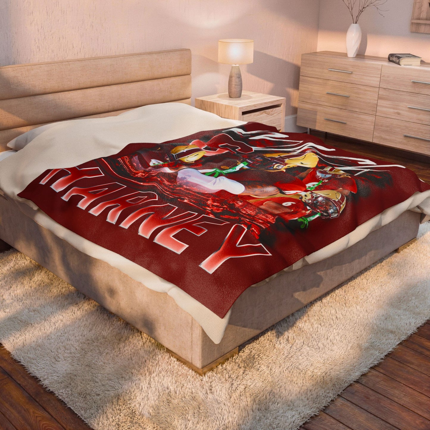 Mack Harney 60"-80" Plush Blanket