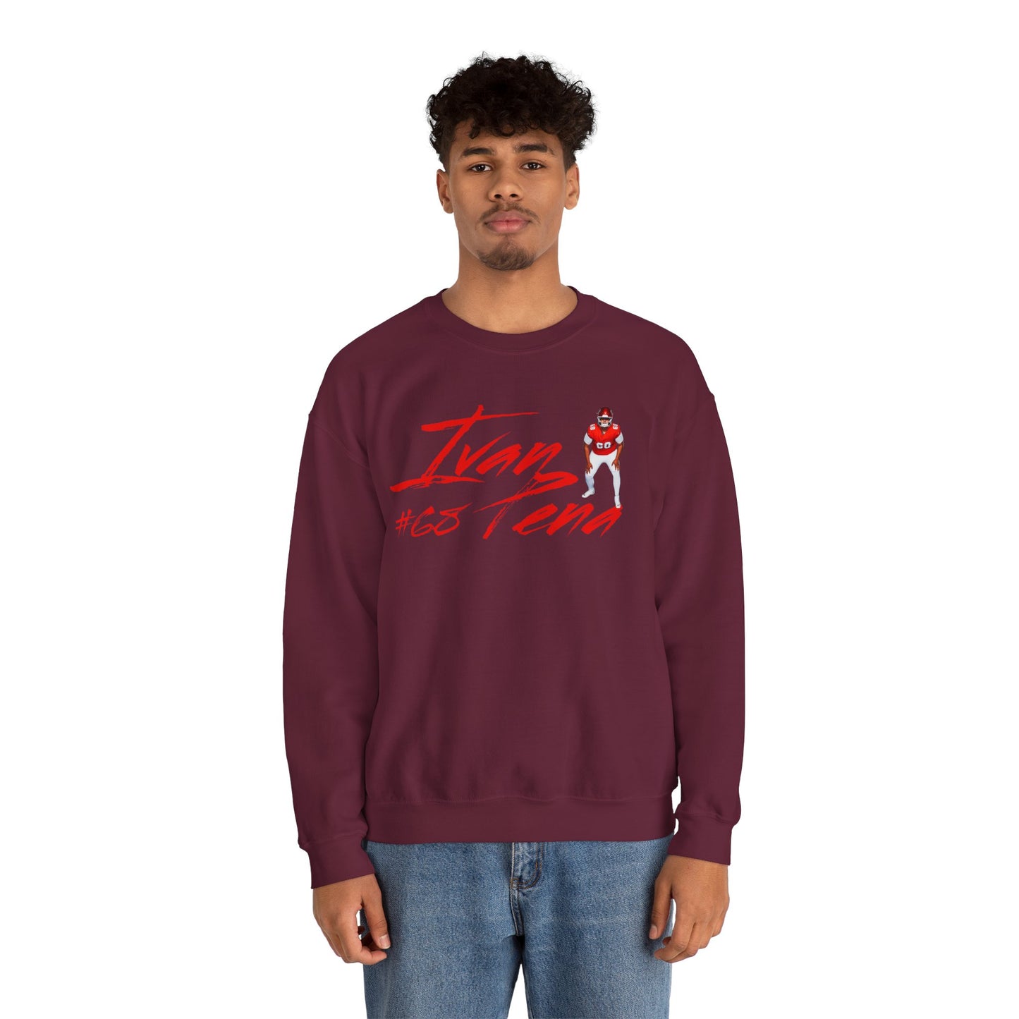 Ivan Pena Cursive Crewneck Sweatshirt