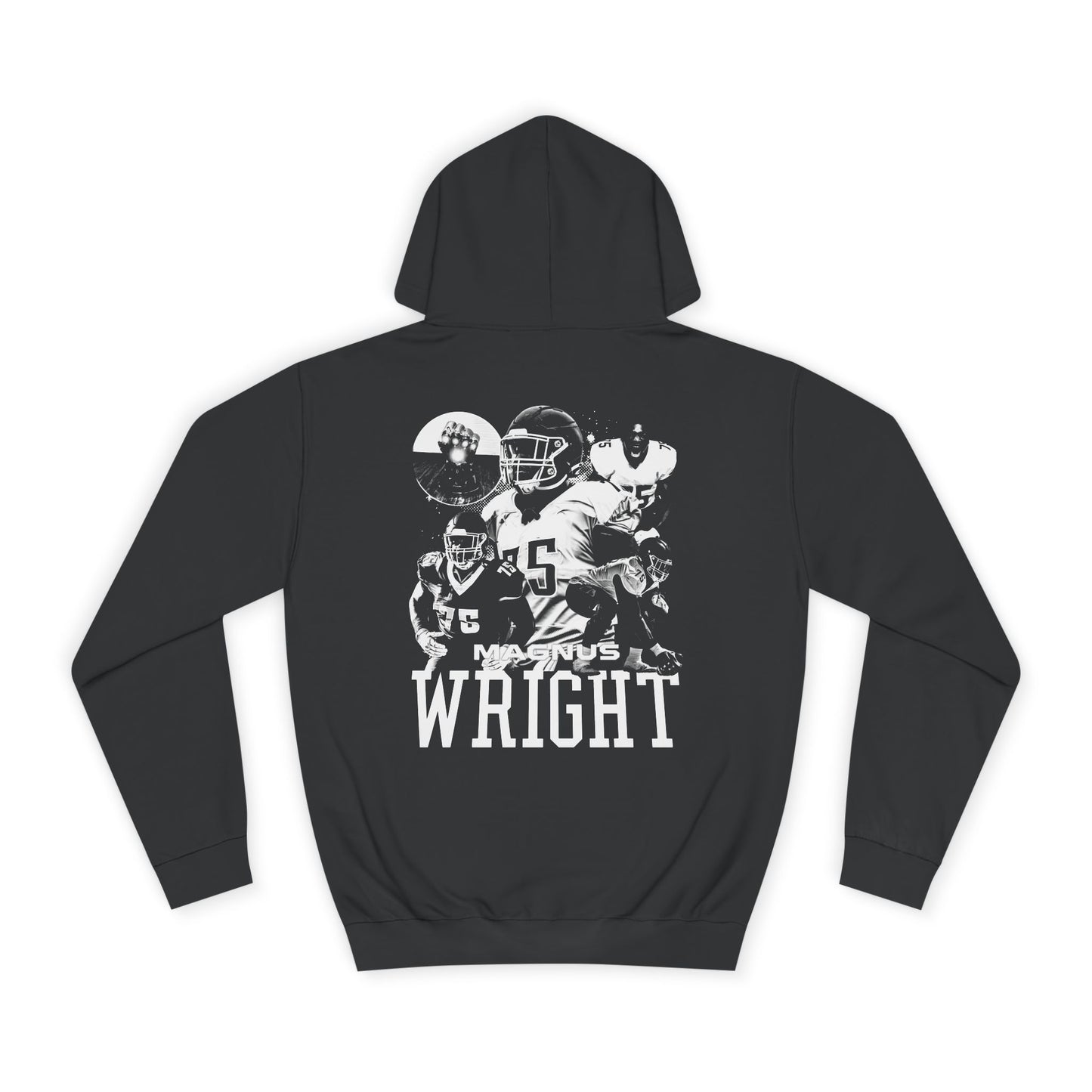 Magnus Wright Vintage Blackout Premium Hoodie