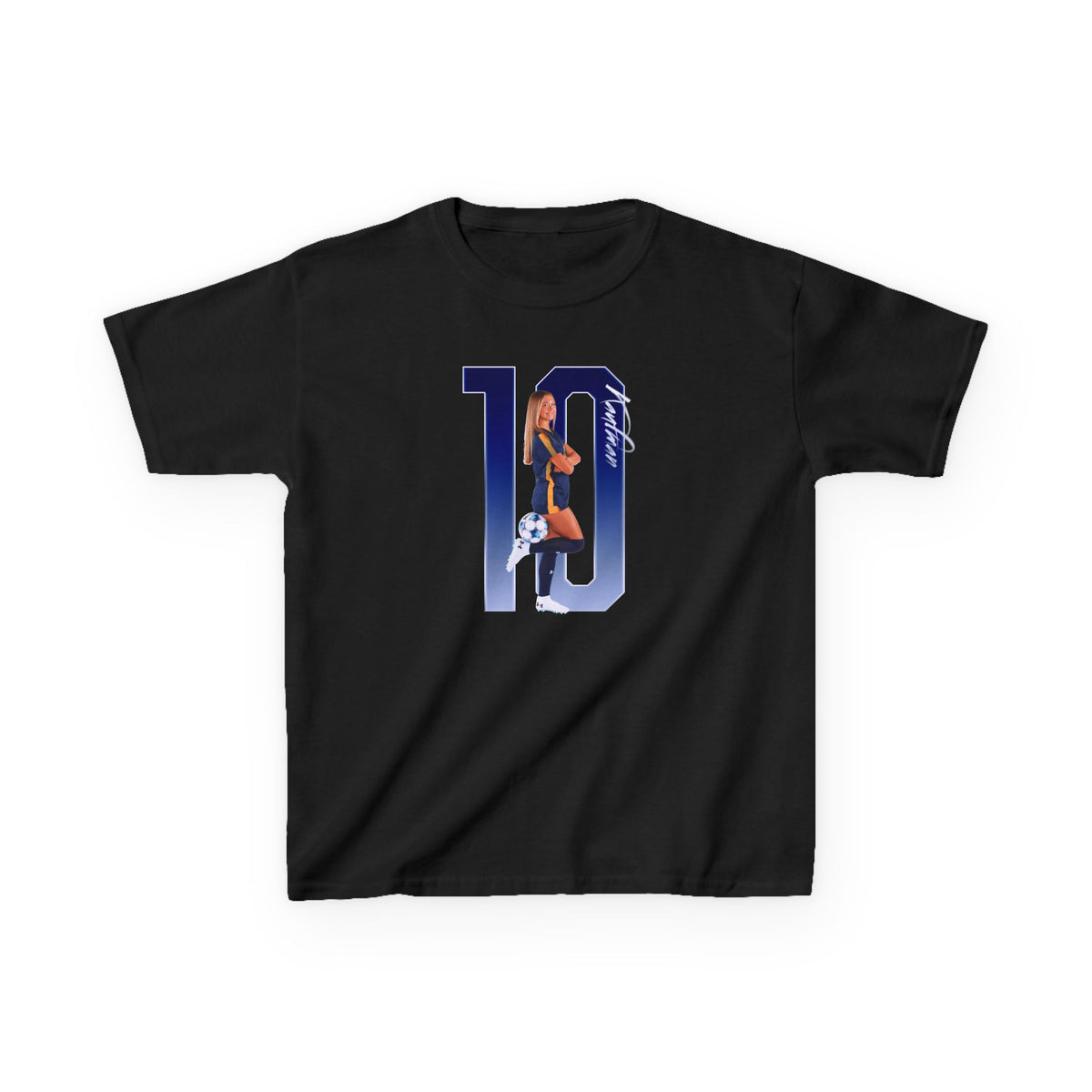 Summer Kaufman Player Icon Number Kids Tee