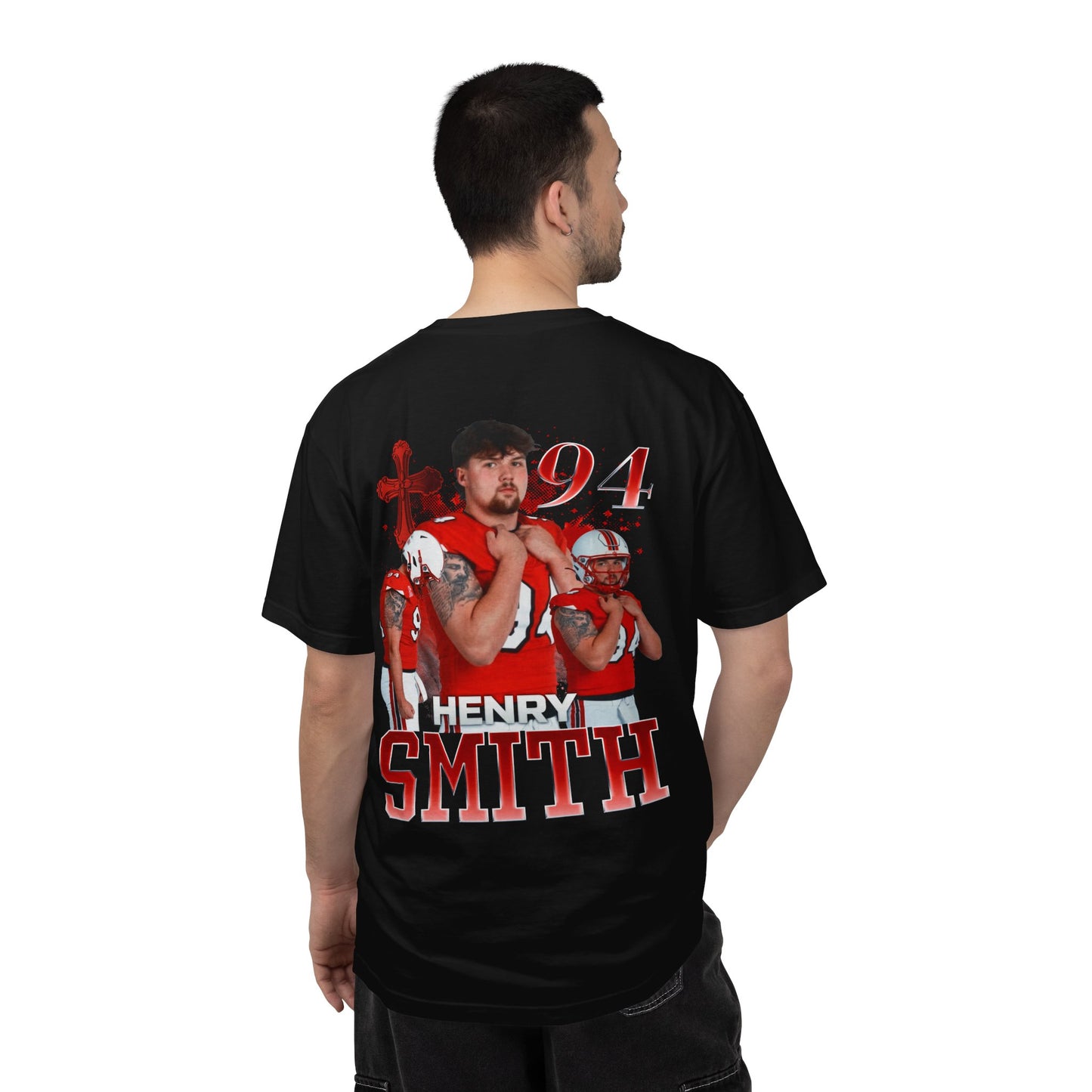 Henry Smith Logo Front & Back Premium Tee