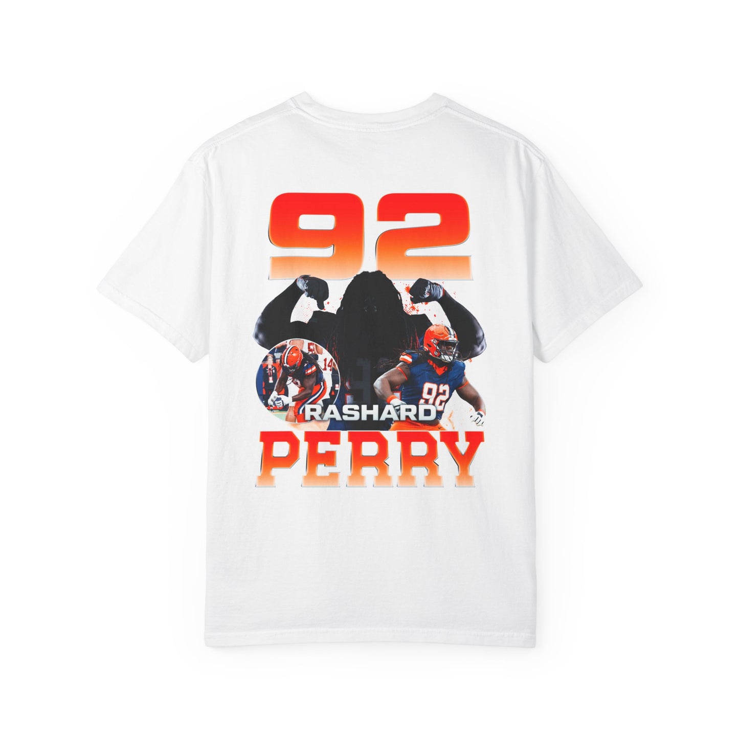 Rashard Perry Logo Front & Back Premium Tee