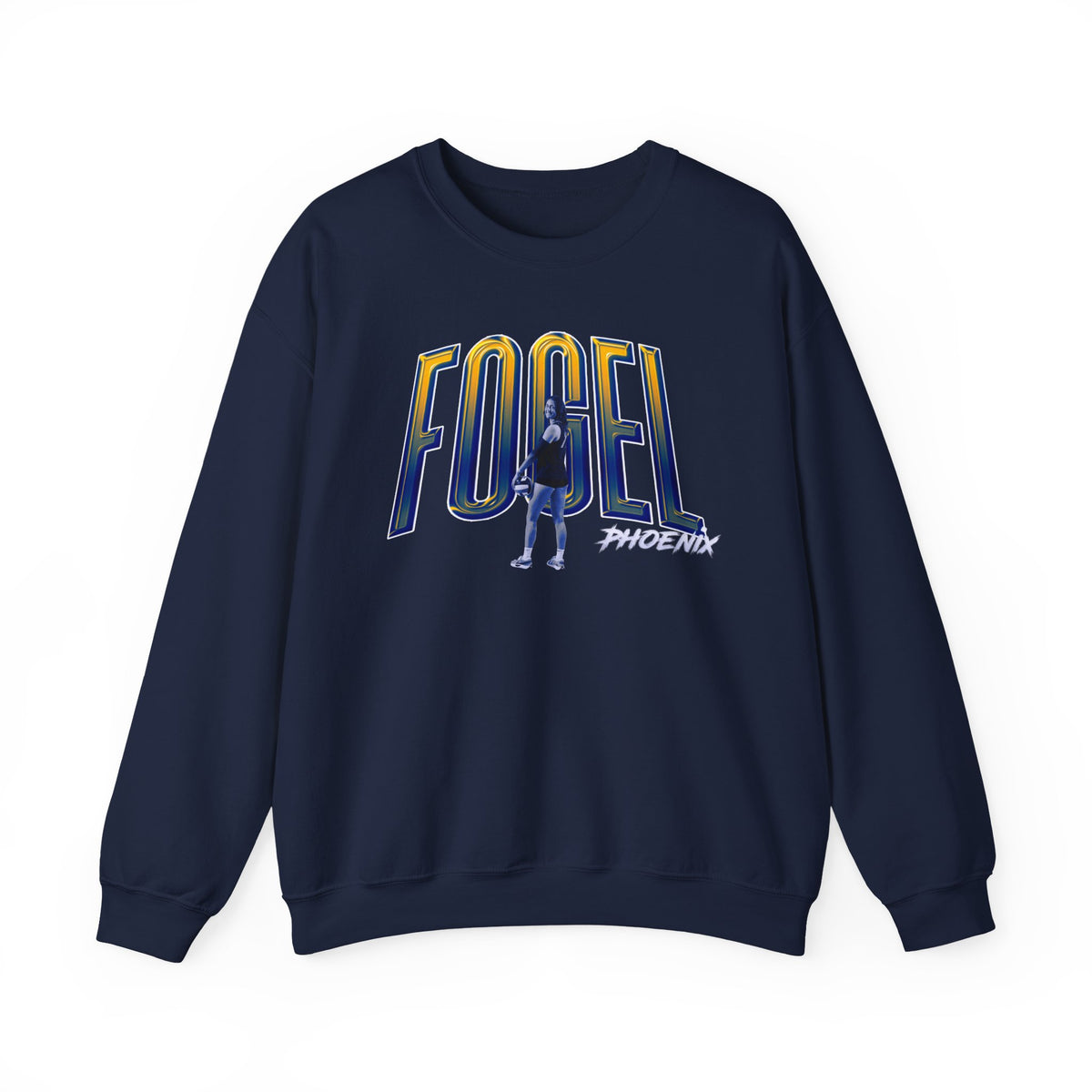 Phoenix Fogel Curved Combo Colored Crewneck Sweatshirt