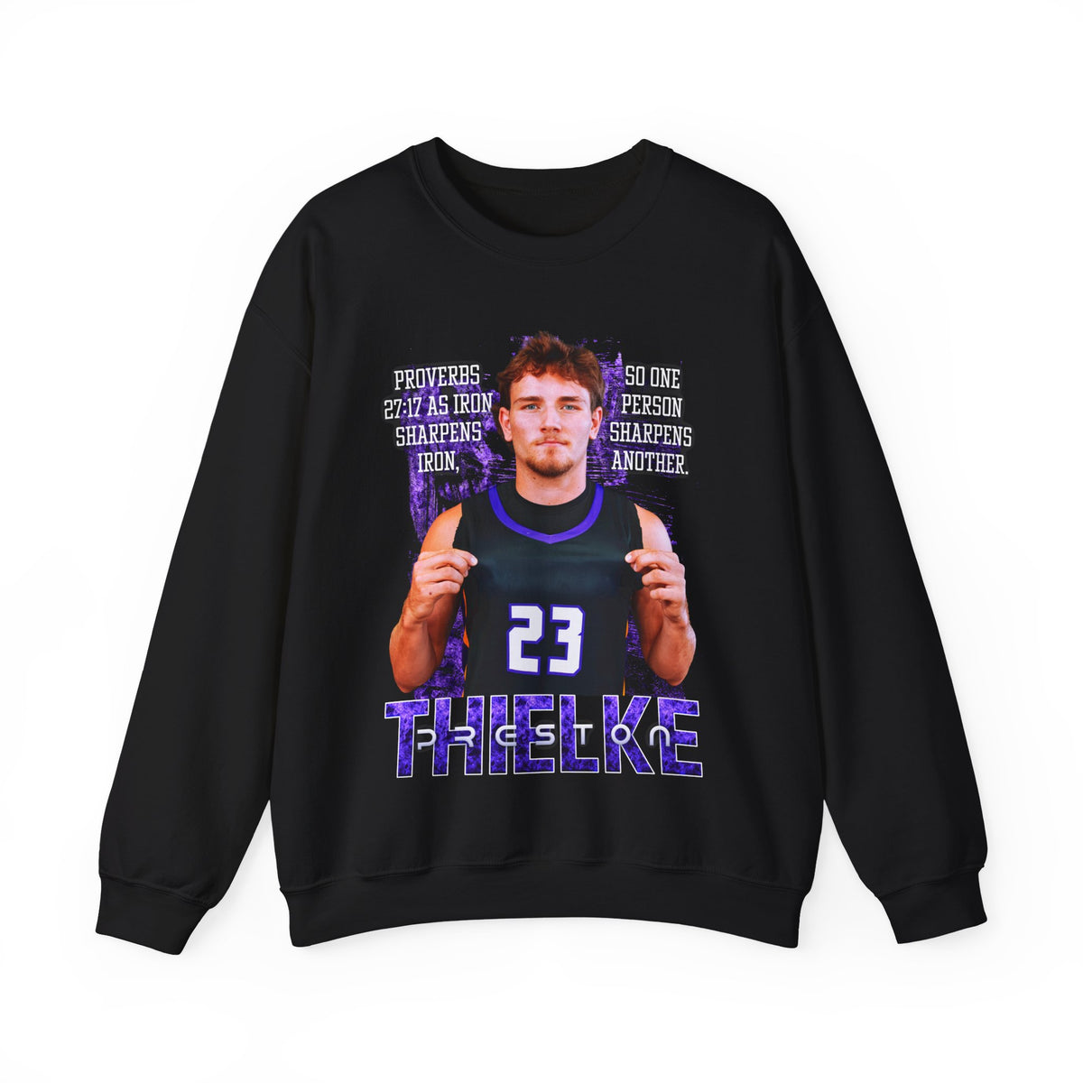 Preston Thielke Featured Quote Crewneck Sweatshirt