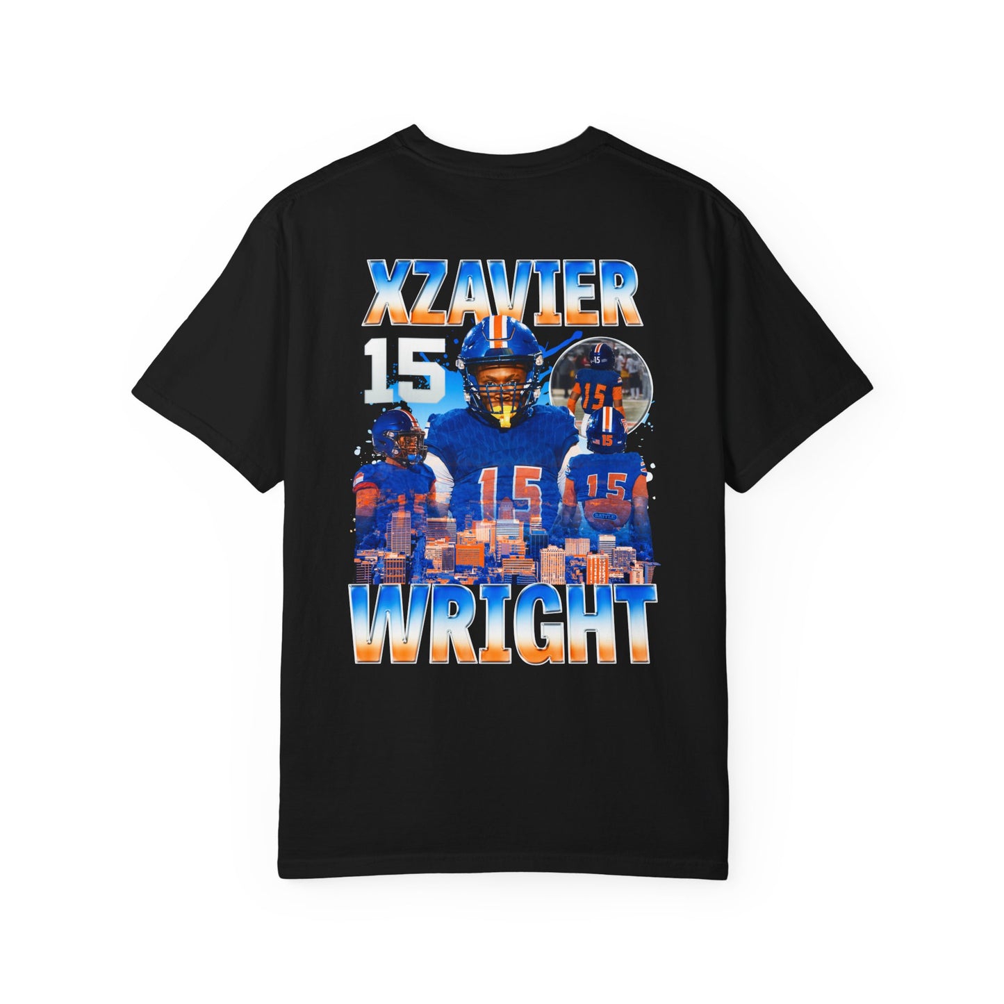 Xzavier Wright Logo Front & Back Premium Tee