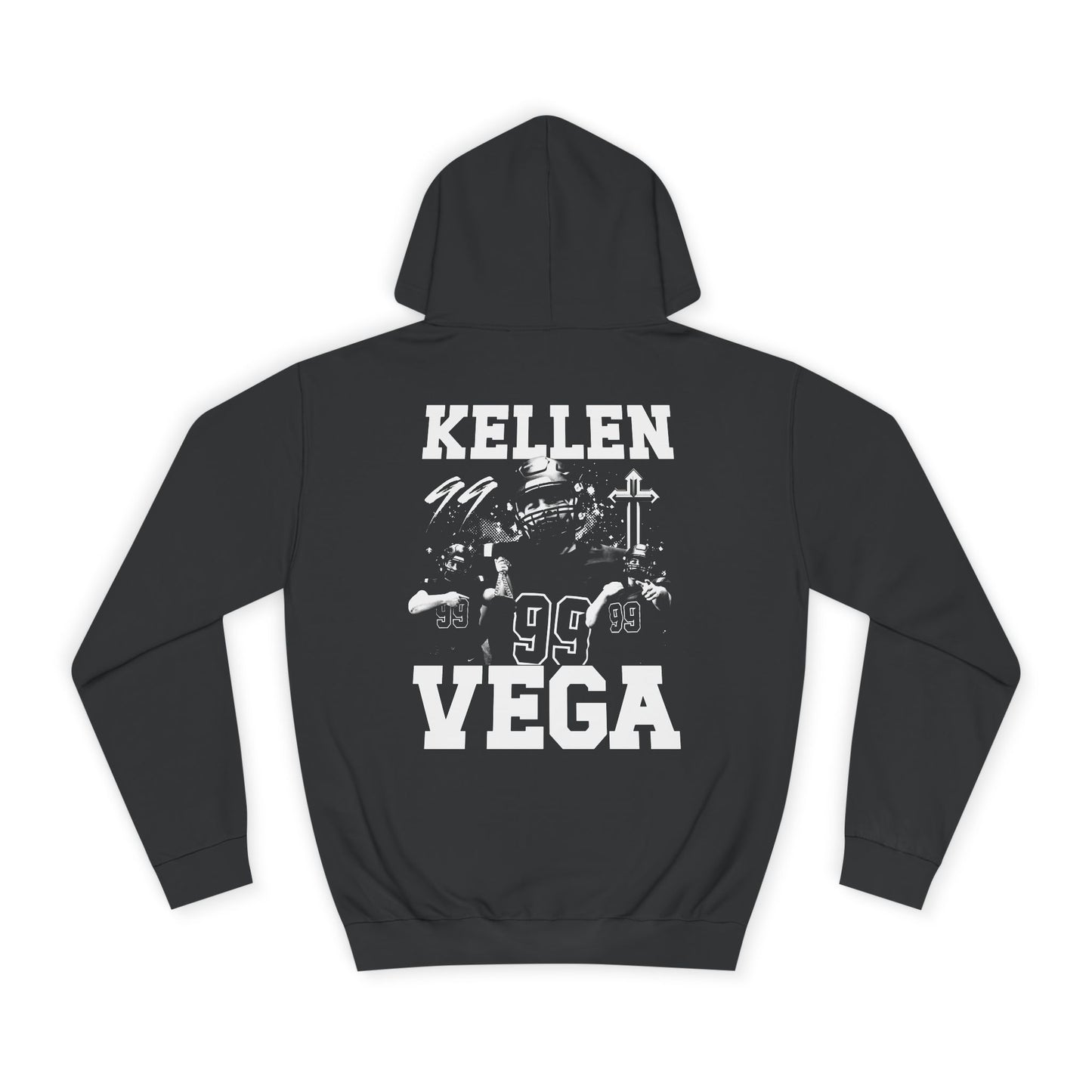 Kellen Vega Vintage Blackout Premium Hoodie