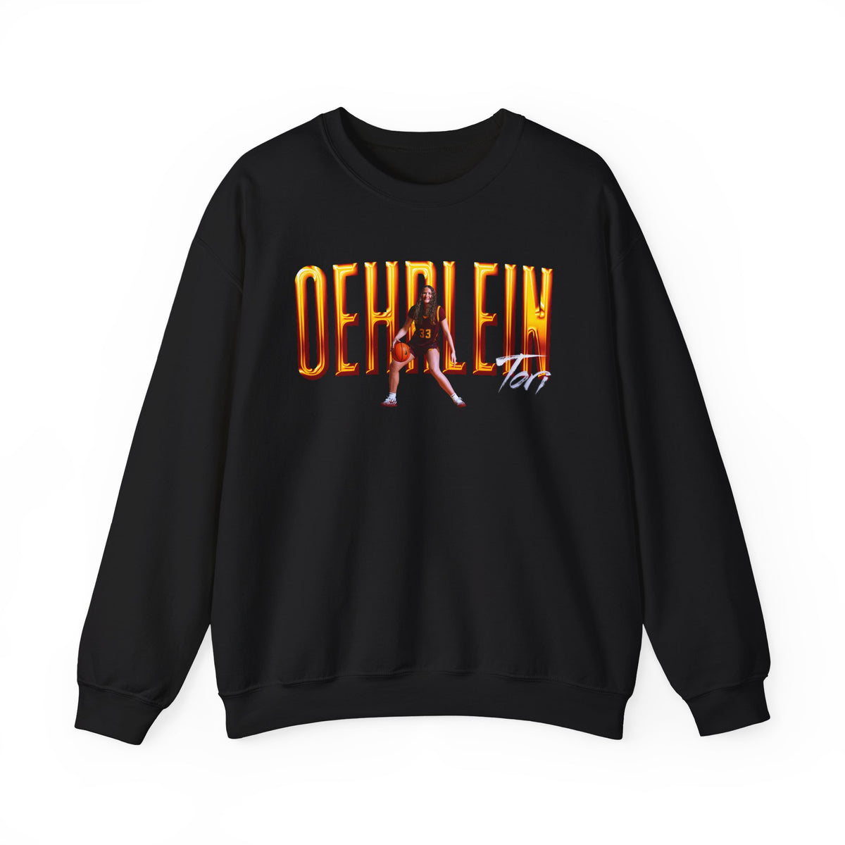 Tori Oehrlein Big Last Name Crewneck Sweatshirt