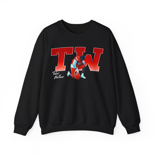 Takai Wallace Big Initials Colored Crewneck Sweatshirt
