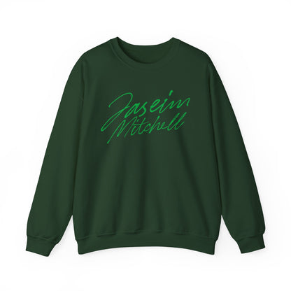 Jaseim Mitchell Cursive Crewneck Sweatshirt
