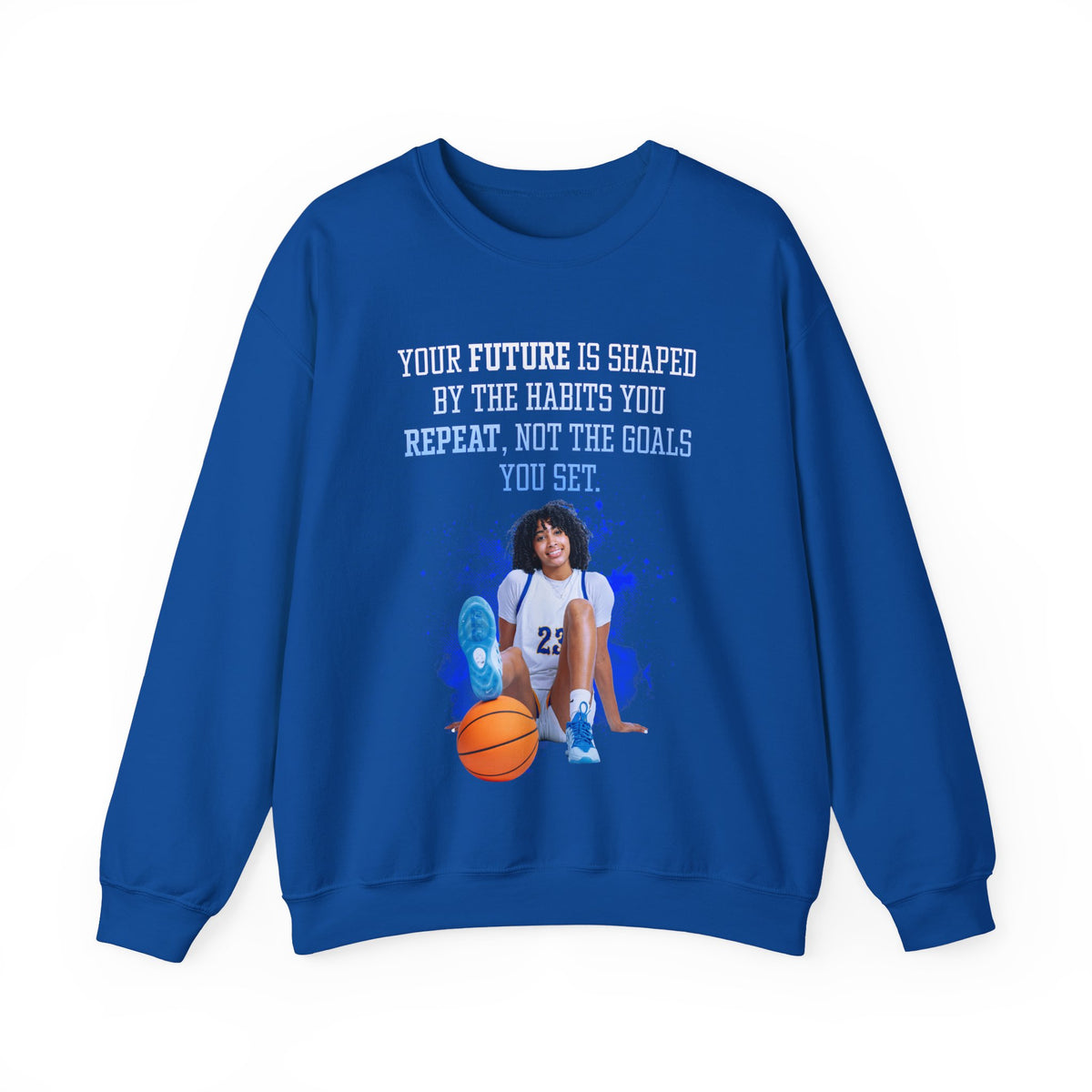 Alexandra Stewart Athlete Quote Crewneck Sweatshirt