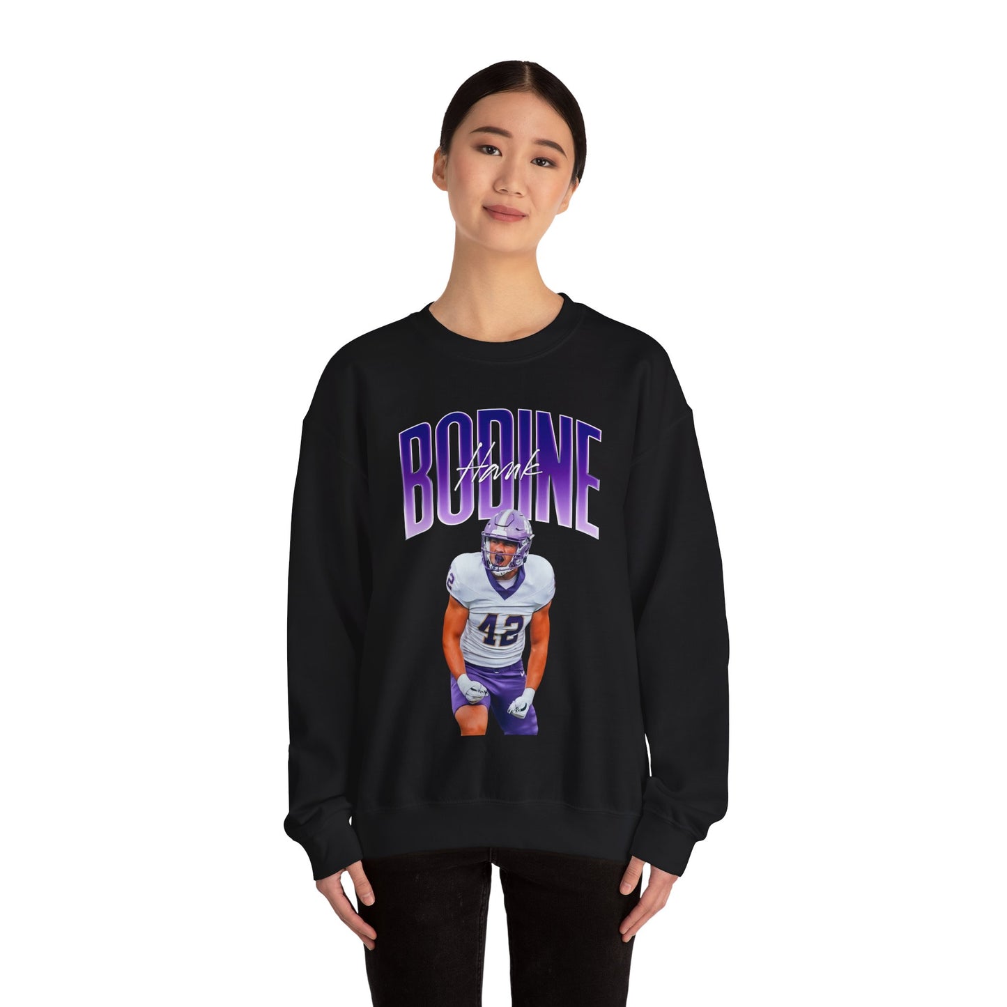 Hank Bodine Big Last Name Crewneck Sweatshirt