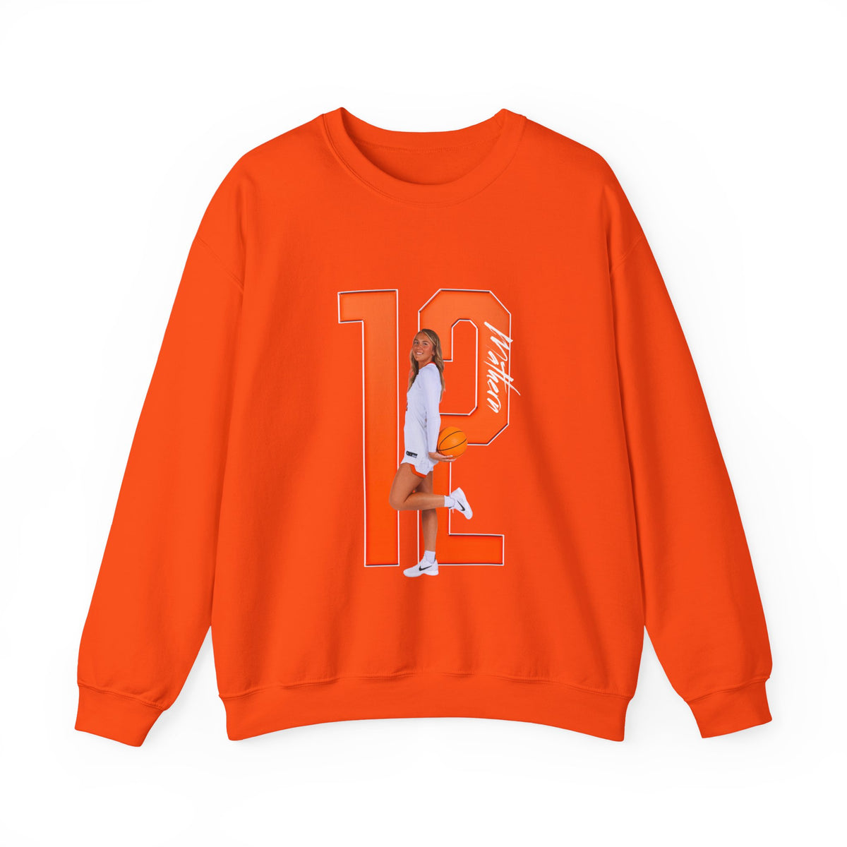 Mataeya Mathern Player Icon Number Crewneck Sweatshirt
