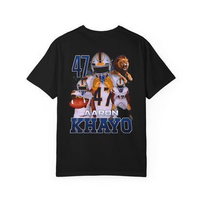 Aaron Khayo Logo Front & Back Premium Tee