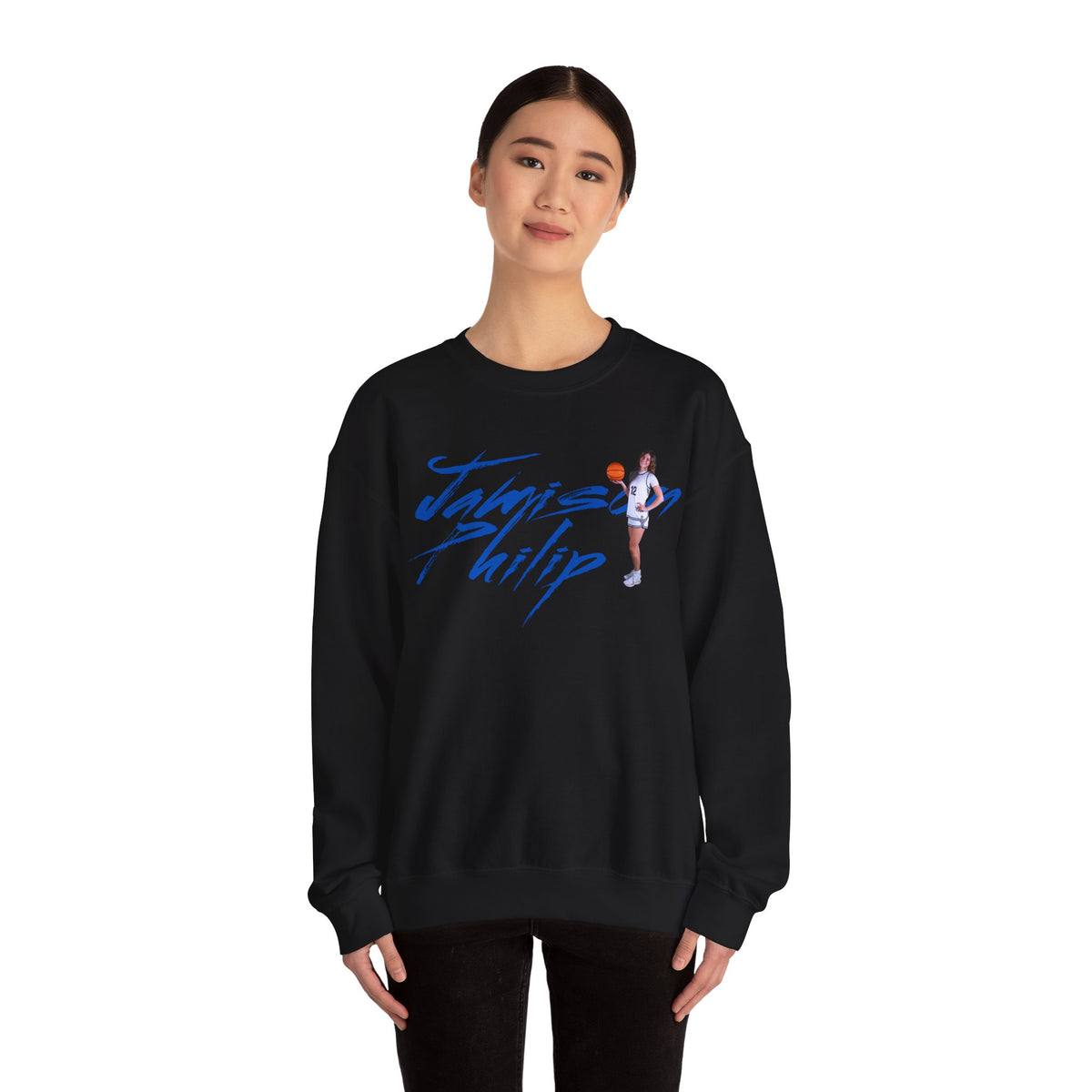 Jamison Philip Cursive Crewneck Sweatshirt