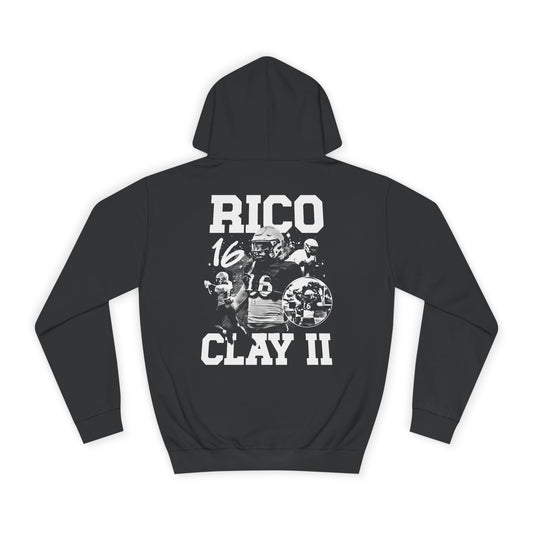 Rico Clay II Vintage Blackout Premium Hoodie
